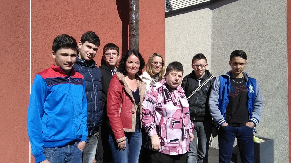 MFR DIMA visite de l'Encre Appartements adaptés au Handicap