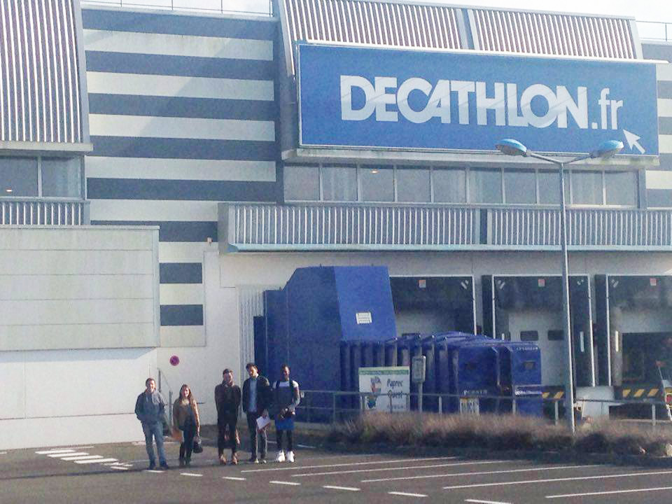 MFR de Châteaubriant - BTS - Visite entrepôt Décathlon